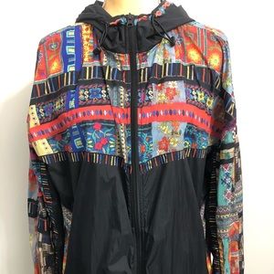 Johnny Was  Woman Dreamer Zip-up Windbreaker Jacket Size M